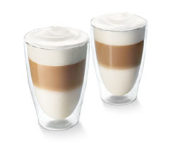 2 Latte Macchiato pohár szettben