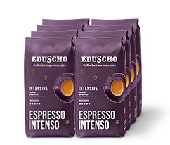 Eduscho Espresso Intenso - 8x1 kg szemes, pörkölt kávé