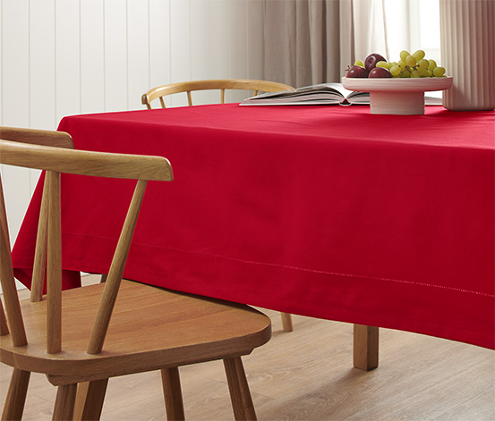 Asztalterítő, piros, extra méret online bestellen bei Tchibo 647601