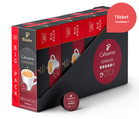Espresso Intense - 120 db kávékapszula 492110 a Tchibo-nál.