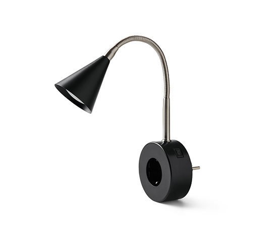 LED-es lámpa konnektorral, fekete online bestellen bei Tchibo 634719
