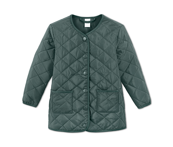 Kisgyerek steppelt kabát, sötétzöld online bestellen bei Tchibo 616541