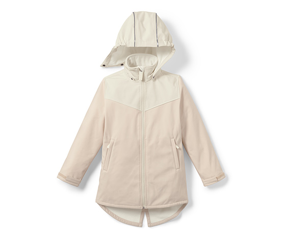 Lány softshell kabát, bézs online bestellen bei Tchibo 658270