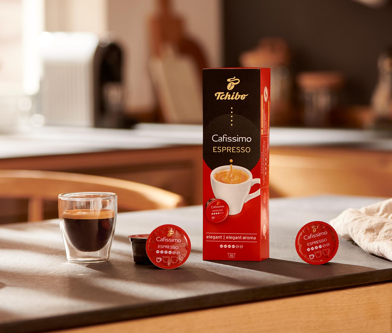 Espresso elegant - 10 db kávékapszula 464517 a Tchibo-nál.