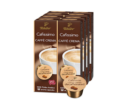 Caffè Crema decaffeinated (Koffeinmentes) 483650 a Tchibo-nál.