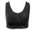 Női seamless bustier melltartó, fekete