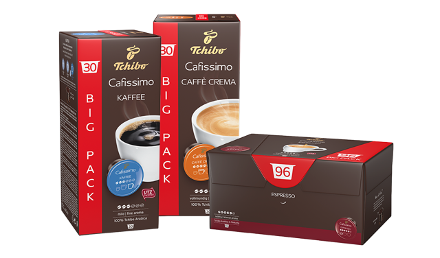 Cafissimo kapszulás kávék különféle változatban online | TCHIBO